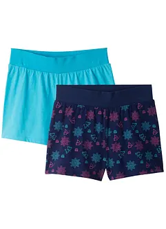 Lot de 2 shorts en jersey 100% coton, bonprix