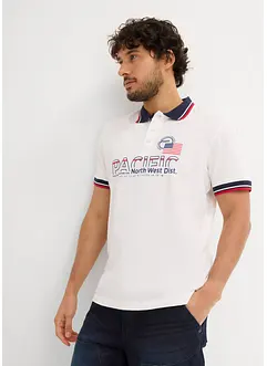 Poloshirt, Kurzarm aus reiner Bio-Baumwolle (2er Pack), bonprix