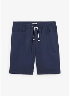 Regular Fit Schlupf-Bermuda aus Leinen-Mix, bonprix