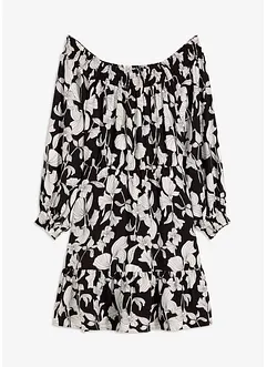 bedrucktes Carmen-Kleid, bonprix