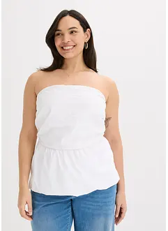 Blouse sans manches à base volumineuse, bonprix