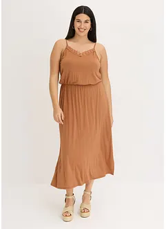 Jerseykleid mit Spitze, bonprix