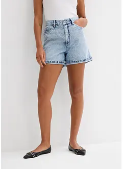 Jeans-Shorts High Waist, Low Stretch, bonprix