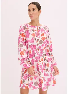 Robe courte en gaze de coton, bonprix