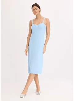 Midikleid mit figurbetonter Passform, bonprix