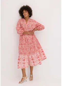 Midikleid aus leichter Baumwolle, bonprix