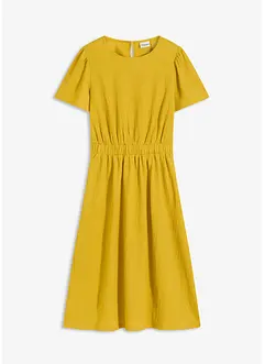 Jerseykleid aus strukturiertem Crêpe, bonprix