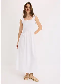 Jerseykleid mit Smok-Detail, bonprix