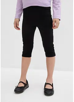 Lot de 2 leggings corsaire en coton mélangé extensible, bonprix