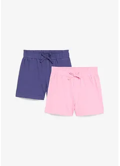 Jersey-Shorts aus reiner Bio-Baumwolle (2er Pack), bonprix