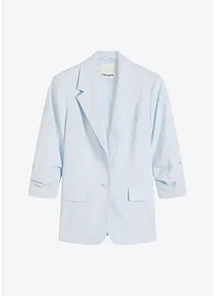 Blazer manches 3/4 ample en viscose, bonprix