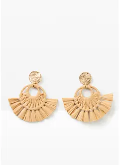 Boucles d’oreille aspect paille, bonprix