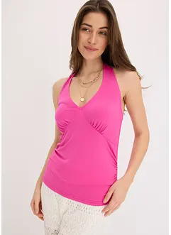 Neckholder-Top mit tiefem Ausschnitt, bonprix