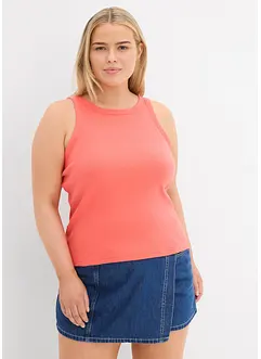 Geripptes Tanktop, bonprix
