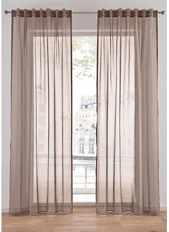 Gardine aus leichtem Voile (1er Pack), bonprix