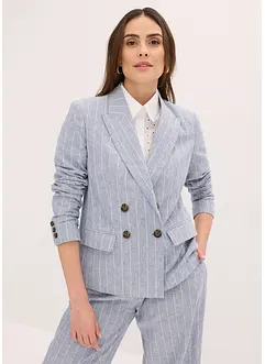 Blazer mit Leinenanteil, bonprix
