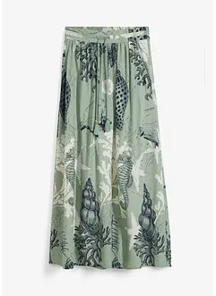 Maxirock aus fließender Viskose, bonprix