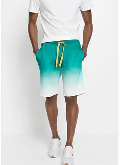 Bermuda en sweat avec dégradé de couleur, bonprix