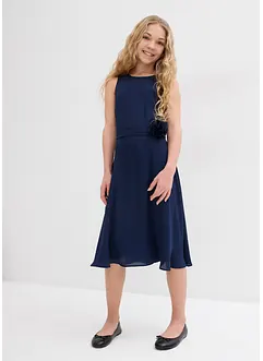 Kleid mit Blumen-Applikation, bonprix