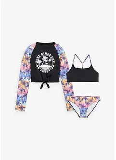 Bikini und Badeoberteil (3-tlg. Set), bonprix