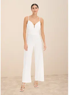 Overall mit Spitze und Trägern, bonprix