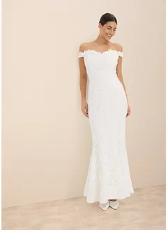 Robe de mariée en dentelle, bonprix