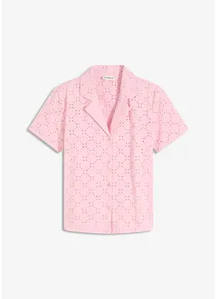 Modische Lochstickerei-Bluse, bonprix