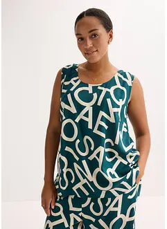 Blouse sans manches en viscose fluide, bonprix