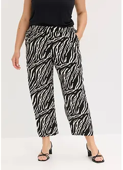 Pantalon à taille élastiquée, bonprix