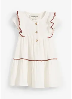 Robe bébé en gaze 100% coton, bonprix
