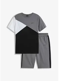 T-shirt et bermuda sweat (ens. 2 pces), bonprix