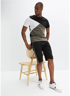 T-shirt et bermuda sweat (ens. 2 pces), bonprix