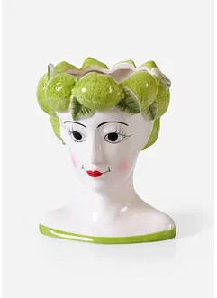 Pot de fleur en forme de tête, bonprix