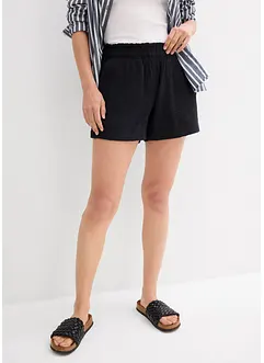 Musselin-Shorts aus reiner Baumwolle, bonprix