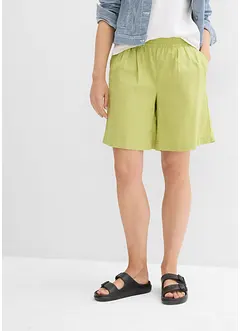 Bermuda en mélange lin et coton, bonprix