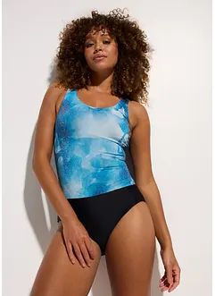 Maillot 1 pièce sculptant brillant, maintien modéré, bonprix
