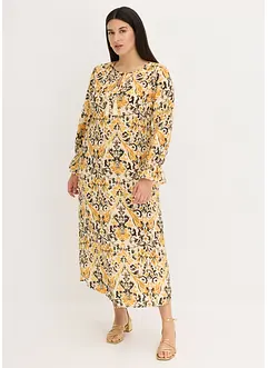 Robe caftan imprimée en viscose fluide, bonprix