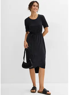 Robe ajustée en jersey de viscose mélangée, bonprix
