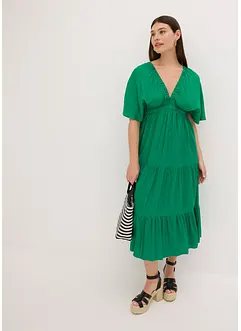 Midikleid aus fließender Viskose, bonprix