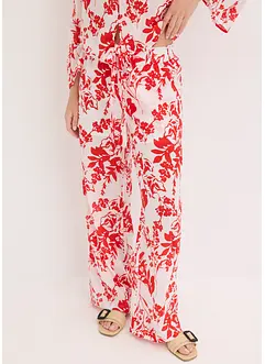 Pantalon imprimé 100% coton, bonprix