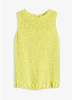 Stricktop aus Baumwolle mit Noppenstruktur, bonprix