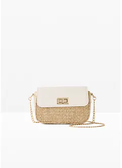 Sac à bandoulière aspect paille, bonprix