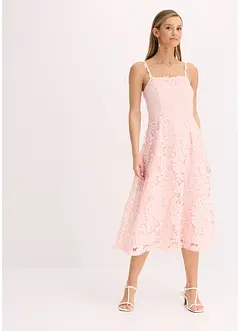 Spitzenkleid mit dekorierten Trägern, bonprix