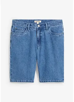 Bermuda en jean extensible, loose, bonprix