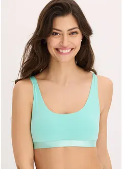 Lot de 2 brassières en coton, bonprix
