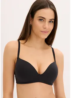 Lot de 2 soutiens-gorge push-up coton sans armatures, bonprix