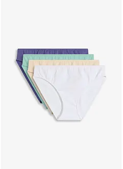 Slip (4er Pack) mit Bio-Baumwolle, bonprix