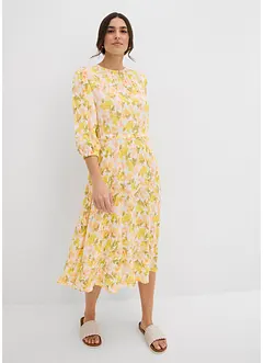 Robe en viscose froissée, bonprix