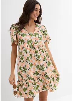 Robe en gaze de coton douce au toucher, bonprix