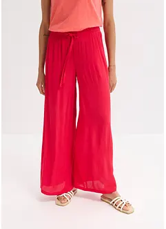 Pantalon large en viscose fine, bonprix